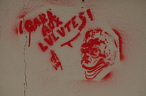 graffiti tags wall