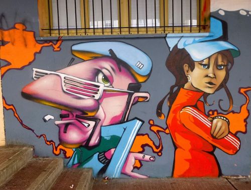 graffiti barañain artwork