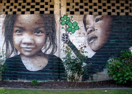 graffiti girl child