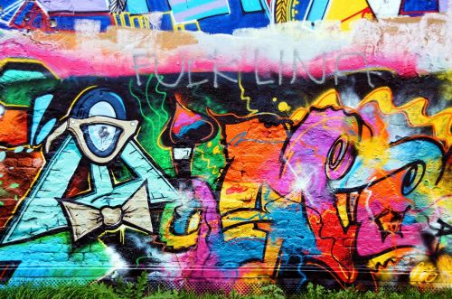 graffiti wall painting spray