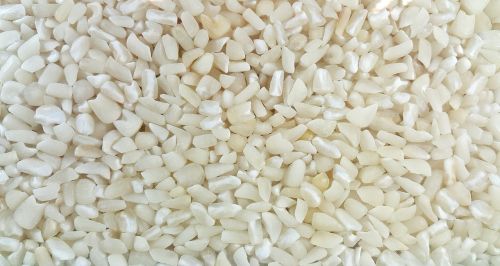 grains white beans corn