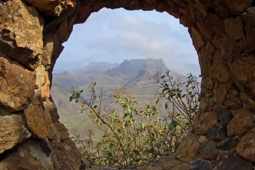 gran canaria mountain view