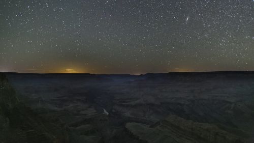 grand canyon night stars