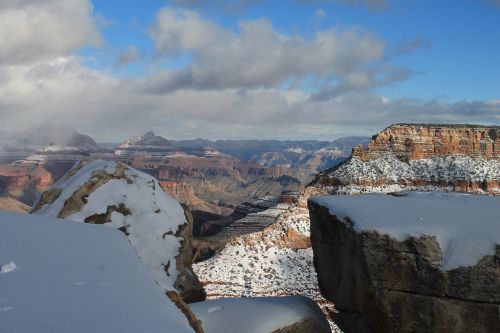 grand canyon winter canyon