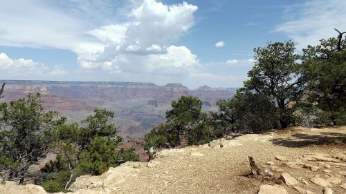 grand canyon cliff scenery