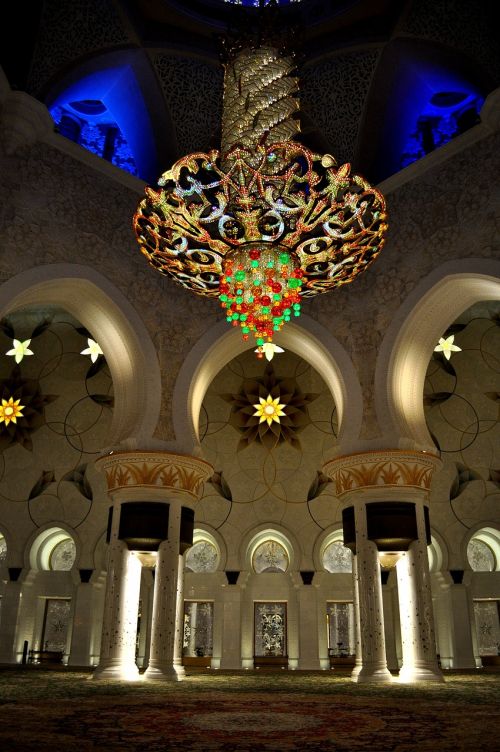 grand mosque abu dhabi uae