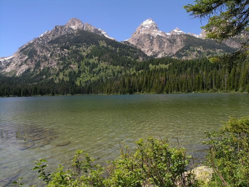 grand teton national park wyoming sky