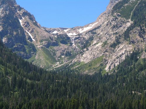 grand teton national park wyoming sky