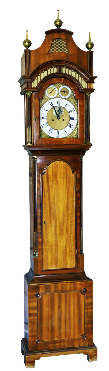grandfather clock clock zimmeruhr