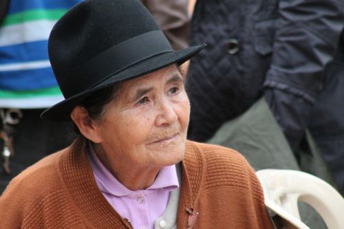 grandmother peasant colombia