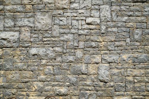 granite brick wall
