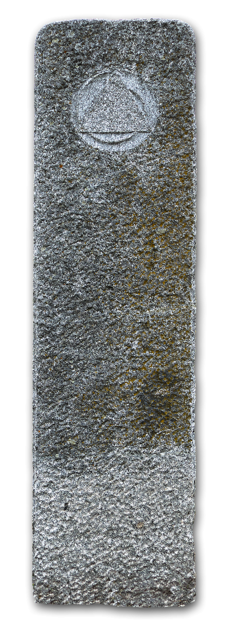 granite column stele natural stone