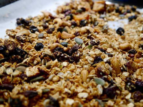 granola homemade nuts
