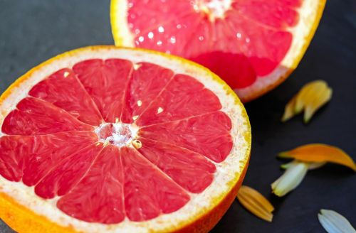 grapefruit fruit red