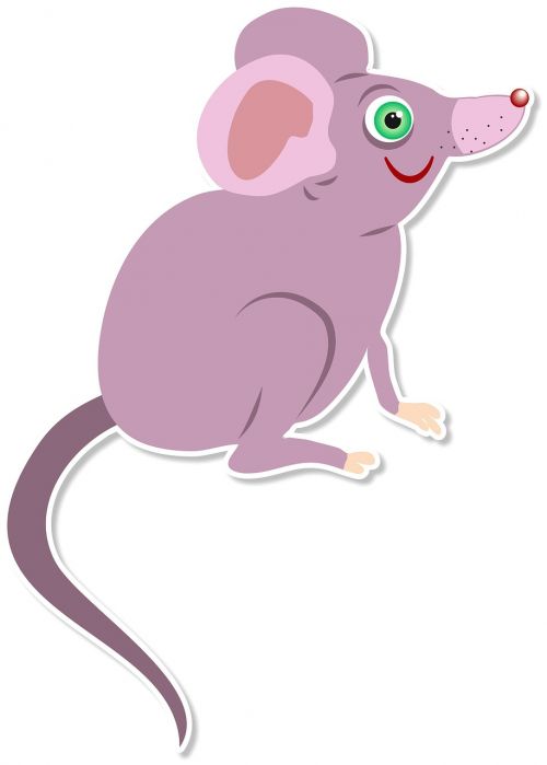 graphic cartoon mouse