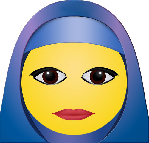 graphic  hijab  woman