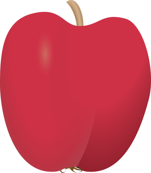 graphic  apple  fruit