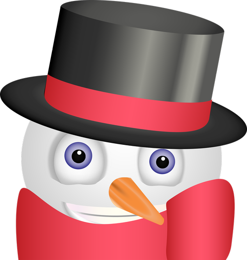 graphic  snowman emoji  snowman smiley