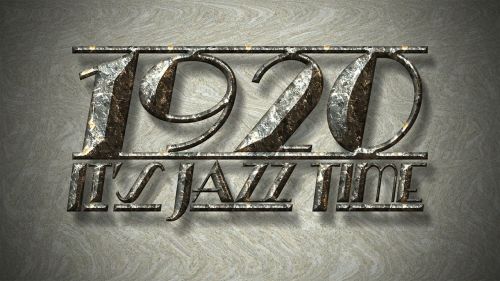 graphic design jazz 1920