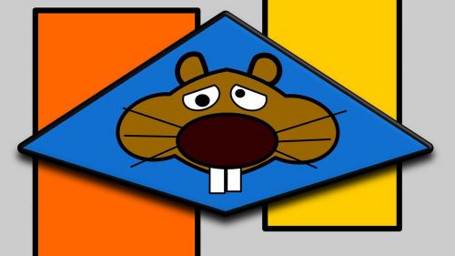 hamster orange graphics