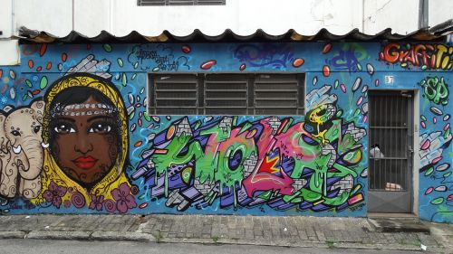 graphite street art urban