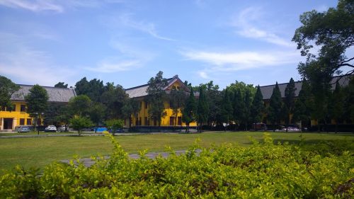 grassland blue sky china