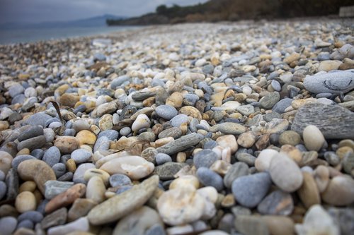 gravel  beach  stone