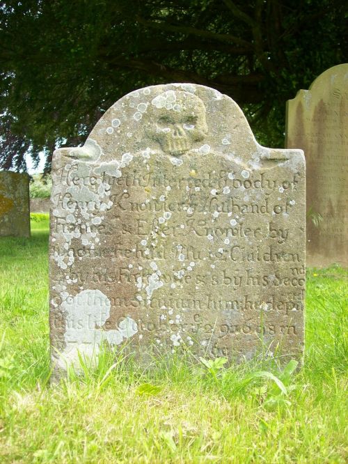 gravestone chilham century