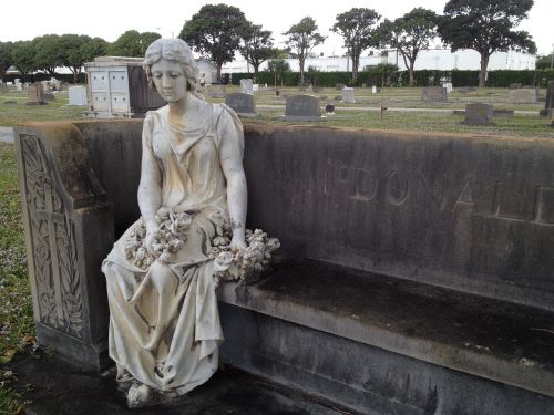 graveyard cemetery tombstone
