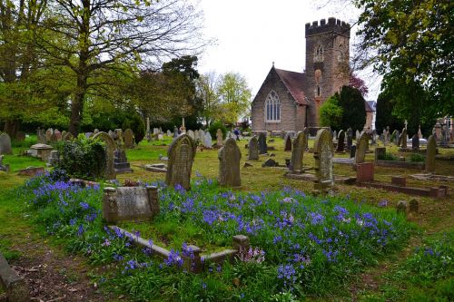graveyard graves church