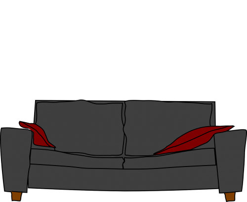 gray furniture couch