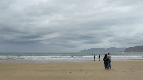 Gray Day In The Beach