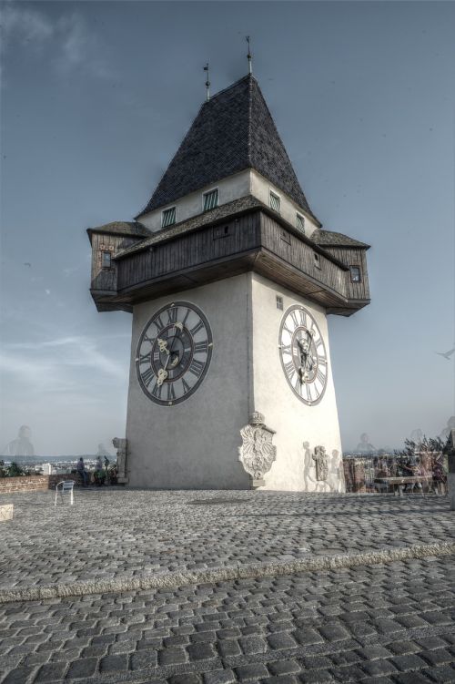 graz clock tower austria