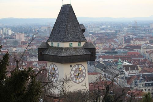 graz styria clock tower