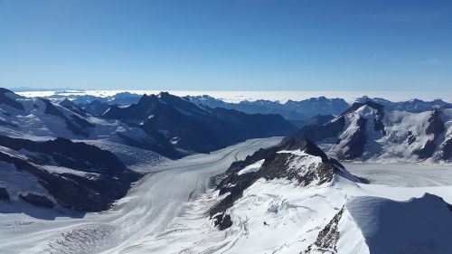 great aletsch glacier glacier bernese oberland