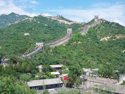 great wall  china  tourism