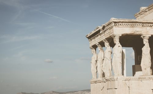 greece travel statue