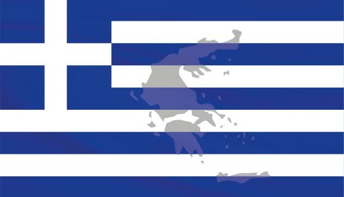 greece flag banner