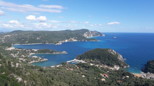 greece corfu view