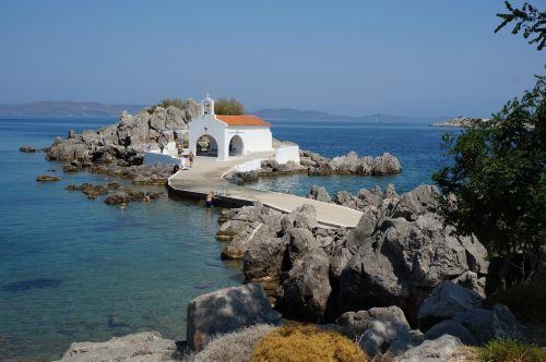 greece greek island little church