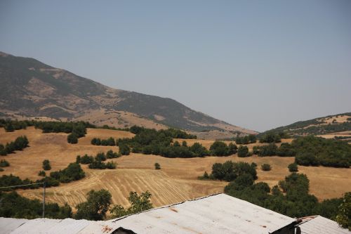greece mountains hills