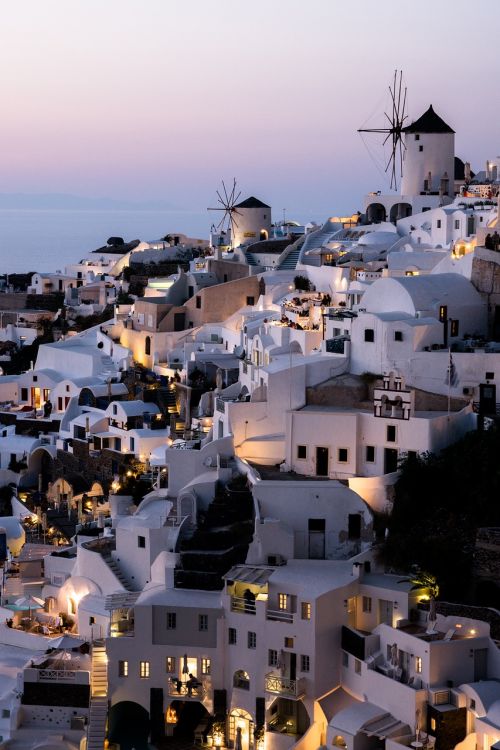 greece oia sea