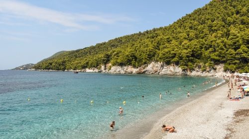greece skopelos beach