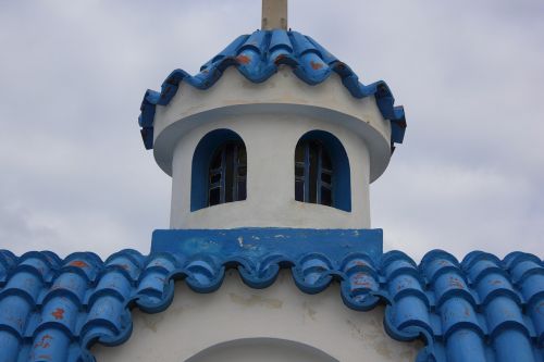 greece church tiles