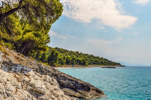 greece skopelos kastani beach