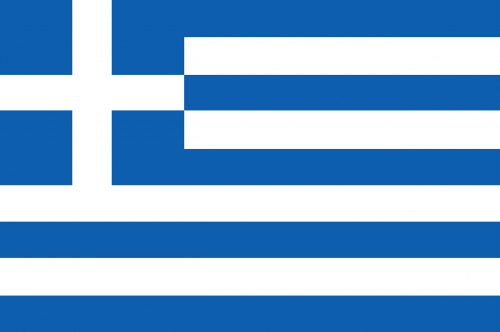 greece flag blue