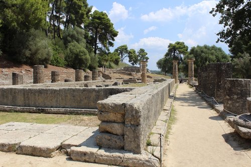 greece  ruins  temple