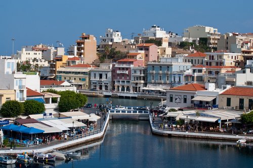 greece  agios nikolaus  port city