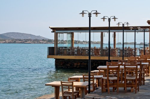 greece  restaurant  sea