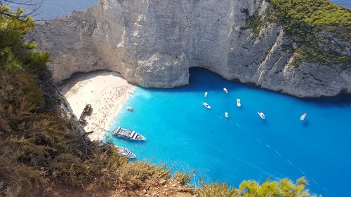 greece  sea  blue